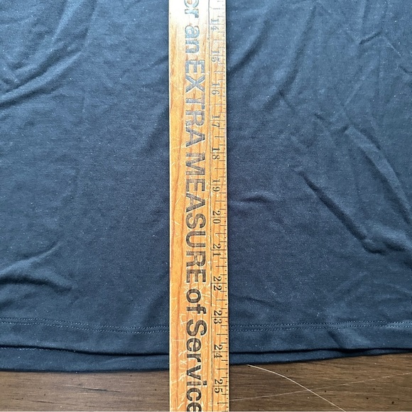 Ruby Rd. Velvet Crush Black Long Sleeve Top Small Embellished Neckline Blouse

⸻ - Picture 9 of 9